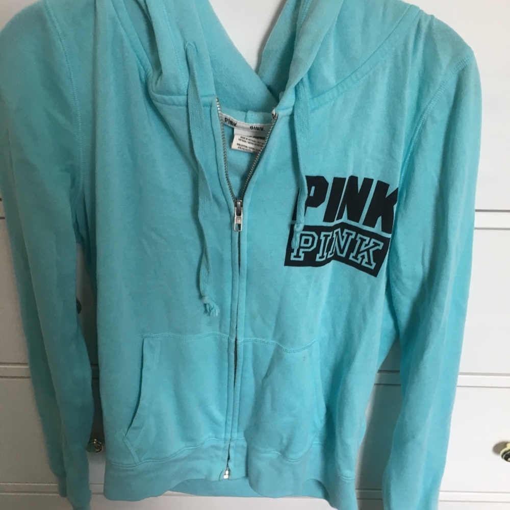 Pink sweat jacket!